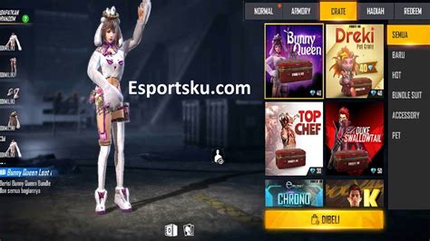 Cara Mendapatkan Queen Loot Crate Free Fire FF Esportsku