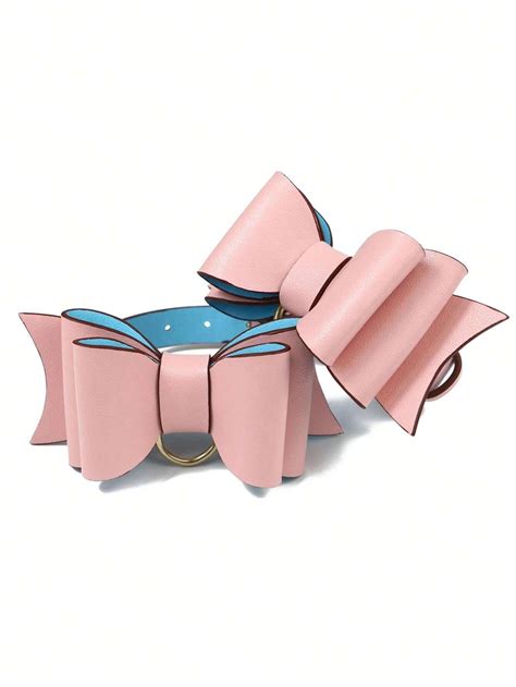 1 Pack SM Sexy Soft Leather Bow Handcuffs Perfect For BDSM And Couples Sex Toys SHEIN UK