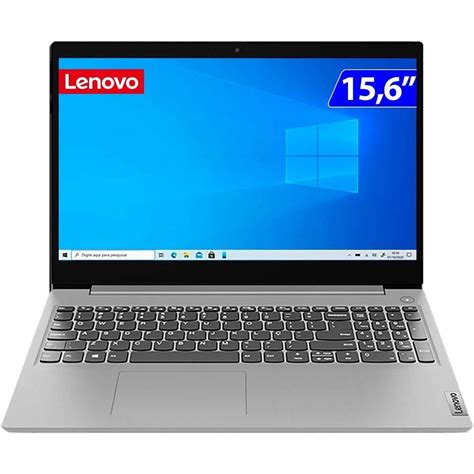 Notebook Lenovo Ideapad 3i IGL Celeron Tela 15 6 128GB 4GB W10 Em