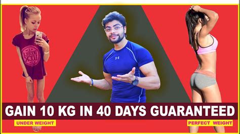 10 Kg Weight Gain In 40 Days Guaranteed Zenith Nutrition Mass Gainer Youtube