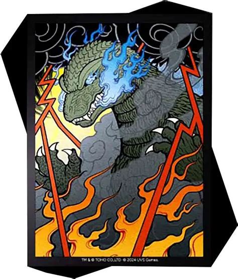 Universus Ccg Godzilla Challenger Series Godzilla Card Sleeves 100