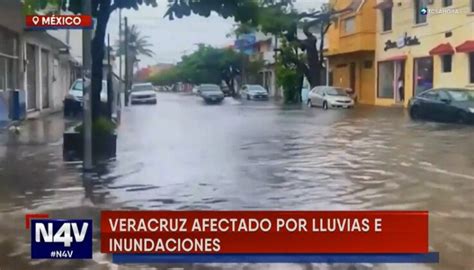 Lluvias Provocan Severas Inundaciones En Veracruz México