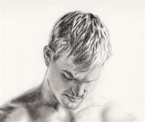 Original Nude Male Illustration Gay Interest New Evolution By Carol