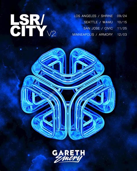 Gareth Emery Announces LSR CITY V2 Tour EDM Identity