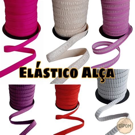 Alça de Sutiã 10 METROS Elástico Decorado para Costura Lingerie Shopee Brasil