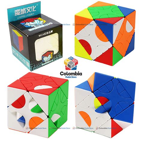 Mofang Jiaoshi Meilong Mixup Skewb Version Stickerless Colombia