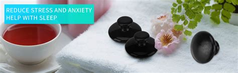 Amazon Qylhh Pcs Mushroom Hot Massage Stones Set Natural Bian Warm Rocks Kit For Facial