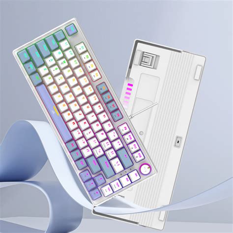 Zeus Gd Key Hot Swap Mechanical Gaming Wired Keyboard Color Backlight With Volume Knob