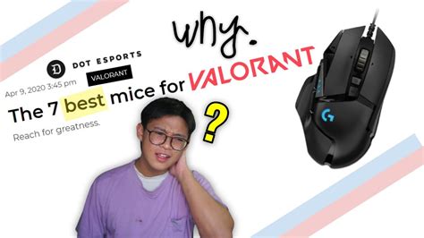 Apparently The Best Gaming Mice For Valorant Youtube