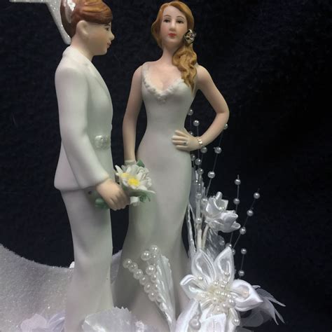 Same Sex Cake Topper Wedding Civil Partnership Lesbian Gay Etsy