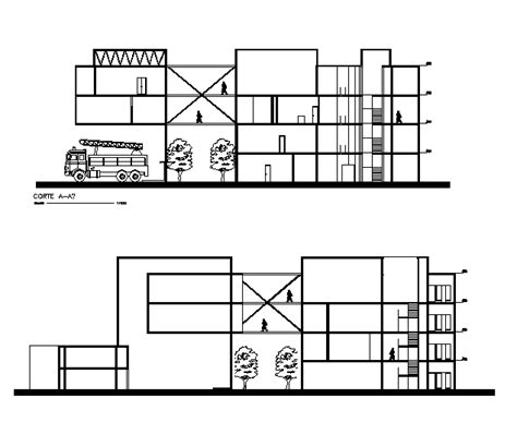 section detail dwg file cadbull