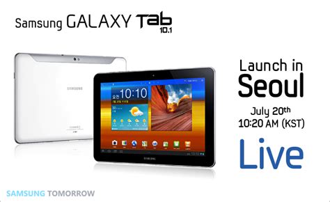 Galaxy Tab 10.1 Debuts in Korea – Samsung Global Newsroom