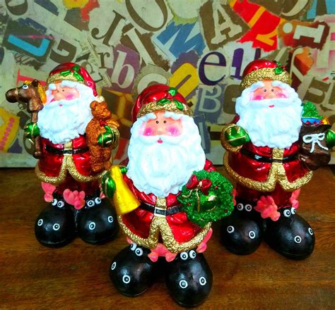 The Three Big Foot Santa Claus Display Lazada Ph