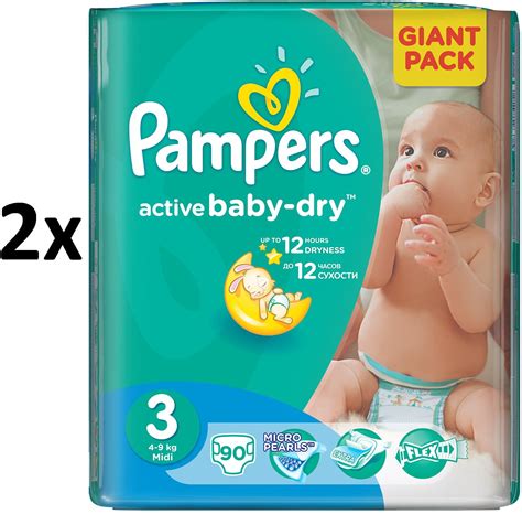Pampers Active Baby-Dry 3 Midi (4-9kg) 192 szt. - Pieluszki jednorazowe ...