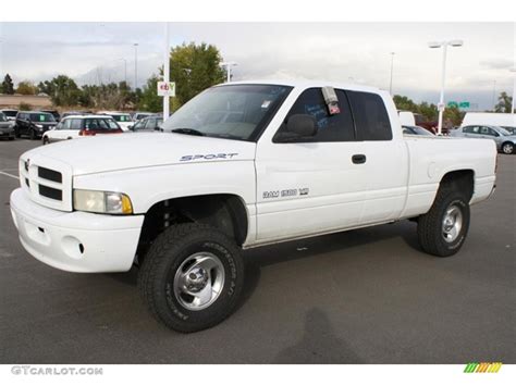 1999 Bright White Dodge Ram 1500 Sport Extended Cab 4x4 38794229 Photo 5 Car