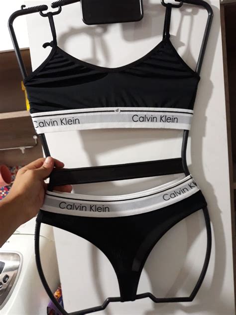 Conjunto Calvin Klein Consulte Mais Tamanhos E Cores Lingerie Feminina Calvin Klein Nunca