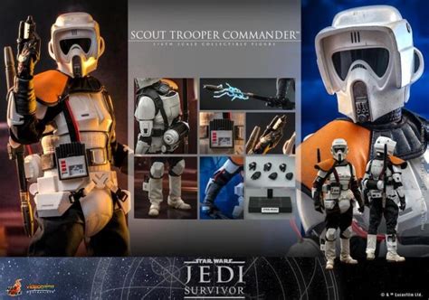 Hot Toys Star Wars Jedi Survivor Scout Trooper Commander Sixth Scale Figure Pre Orders