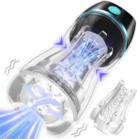 Amazon Automatic Male Masturbator Sex Toys For Men Transparent Outer Shell Penis Pump
