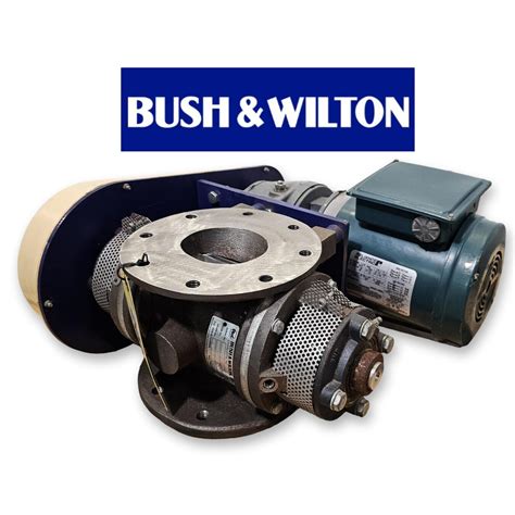 Used 4 Dia Bush Wilton Stainless Steel Rotary Airlock Valve For Sale