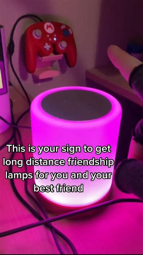 Long distance Friendship lamp for you and your besti