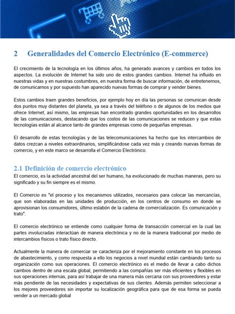 Modulo 1 Parte 2 Generalidades Del Comercio Electronico Descargar