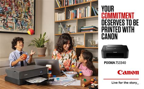 Canon PIXMA TS3340 Inkjet Printer, Black, More than a multifunctional ...