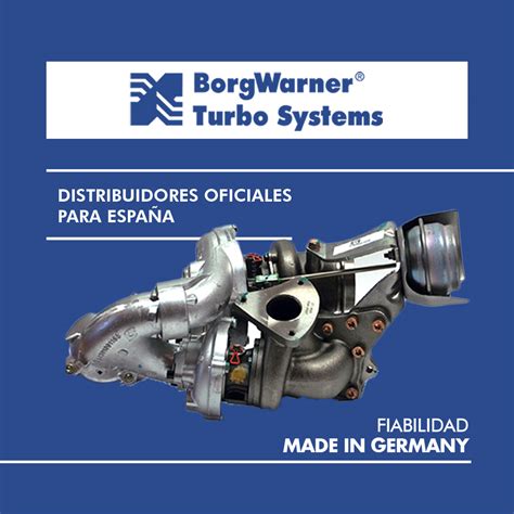 Turbo3 is the official distributor of BorgWarner for Spain