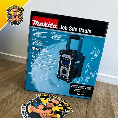 Makita Dab Site Radio Power Tool Competitions Win Vans And Power Tools