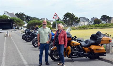 À Carnac rock et Harley Davidson au programme ce week end devant le