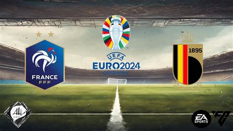 França x Bélgica Eurocopa 2024 Oitavas de Final EA FC YouTube