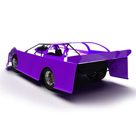 Dirt Late Model 3d Livery Template Model Motorsport Graphics