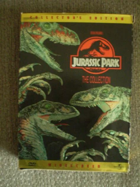 Collectors Ed Jurassic Park The Lost World Dvd Disc Set