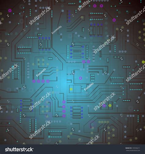 Electric Wire Background Stock Vector Royalty Free 135556211