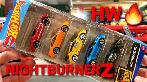 HOT WHEELS NIGHTBURNERZ 5 PACK YouTube