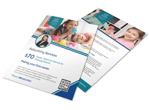 Pro Babysitting Service Flyer Template Mycreativeshop