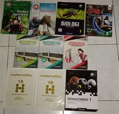 buku sekolah kls  buku alat tulis buku pelajaran  carousell