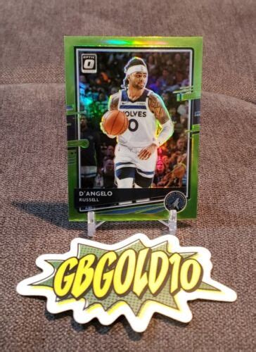 Donruss Optic Lime Green Prizm D Angelo Russell