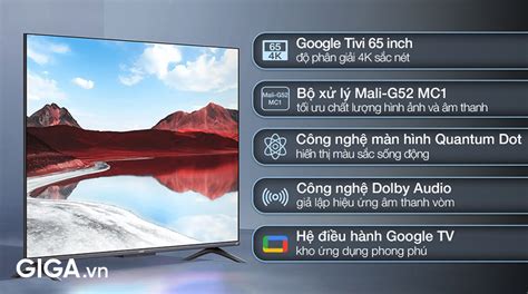 Xiaomi Google Tivi 4K QLED 65 inch 65A Pro 2025 L65MA-SSEA trải nghiệm ...