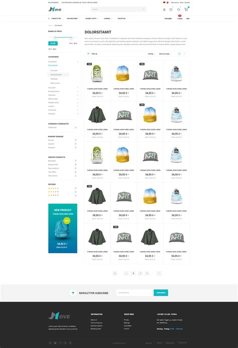 Интернет-магазин: немецкой одежды (MOVE) on Behance