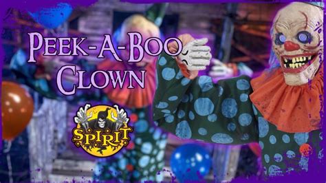 Peek A Boo Clown Spirit Halloween Sneak Peeks 2020 Will Bill Youtube