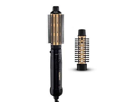 Conair In Hot Air Brush And Curling Comb Hair Styling Tools Appliances Black Gold Black