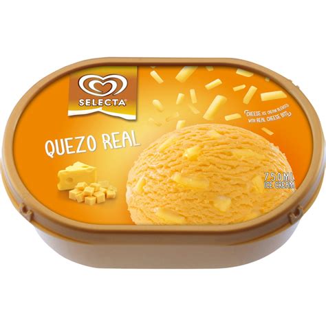 Selecta Quezo Real Ice Cream 750ml Online At Best Price Unilever Product Lulu Qatar