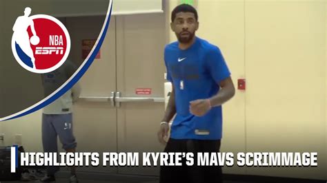 HIGHLIGHTS from Kyrie Irving's first scrimmage with the Mavericks | NBA ...