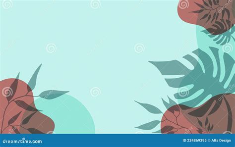 Abstract Nude Tan Pastel Beige Soft Pastel Organic Background With Floral Brush And Liquid