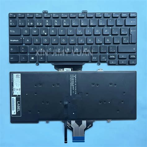 Teclado Retroiluminado 5400 Espa Ol Para Dell Latitude 5400 5401 5410