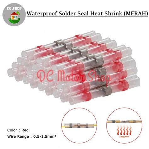 Jual Hot Seal Wire Connector Sambungan Kabel Waterproof Solder Heat