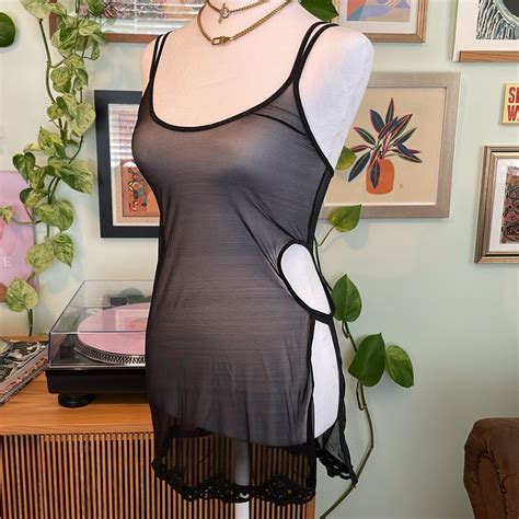 Vintage Victorias Secret Black Intimate Lingerie Dre Gem