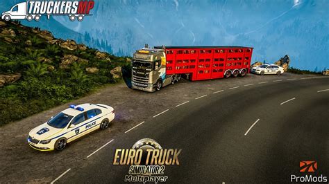 Euro Truck Simulator Live Gameplay Truckers Mp Promods Giveaway