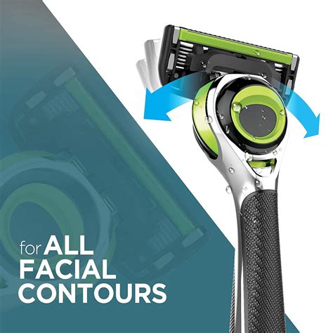 Dorco Pace 6 Pro 3D Motion Razor System - 1 Handle + 9 Cartridge Set ...