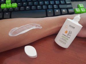 Review Kem Ch Ng N Ng Babe Super Fluid Mattifying Sunscreen Spf Ch N I Cho L N Da D U M N